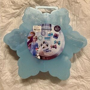 Disney Frozen II Glittery Blue Snowflake Hair Set